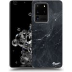 Pouzdro Picasee ULTIMATE CASE Samsung Galaxy S20 Ultra 5G G988F - Black marble