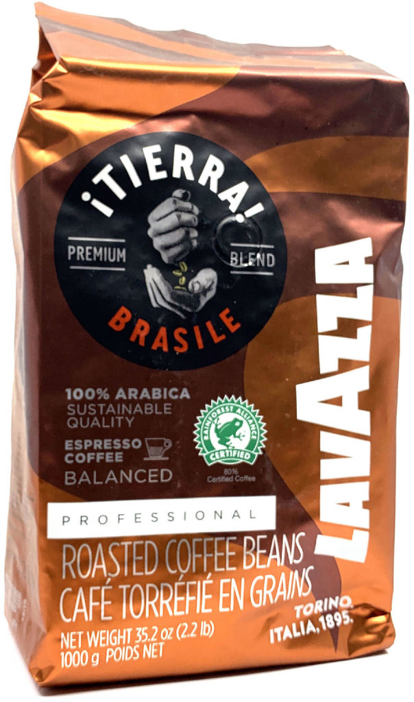 Lavazza !Tierra! Brasile 100% Arabica Espresso 1 kg