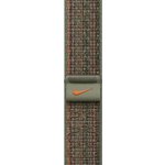 Apple Watch 45mm sekvojově zelený/oranžový provlékací sportovní řemínek Nike MTL63ZM/A – Zbozi.Blesk.cz