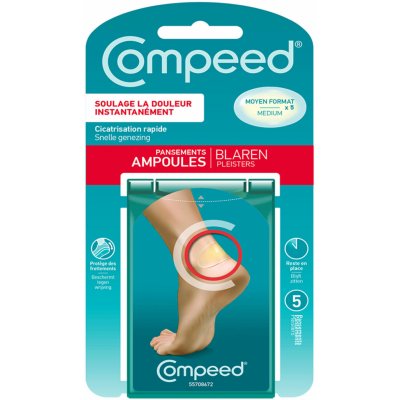 Compeed náplast na puchýře střední 10 ks – Zboží Dáma
