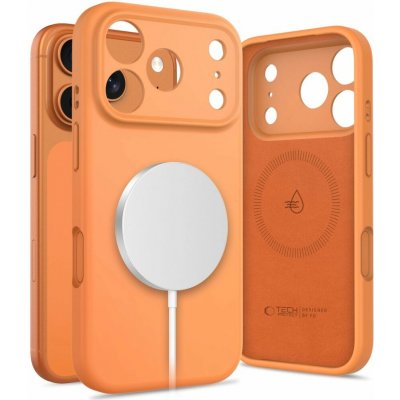 Tech-Protect Silicone MagSafe, iPhone 17 Pro Max, oranžový – Hledejceny.cz