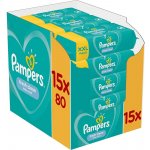 Pampers Fresh Clean dětské čisticí ubrousky 15 x 80 ks – Sleviste.cz