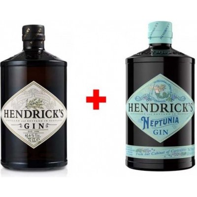 Výhodný balíček: Hendrick´s Gin 0,7L a Hendrick´s Neptunia gin 0,7L s 20% slevou