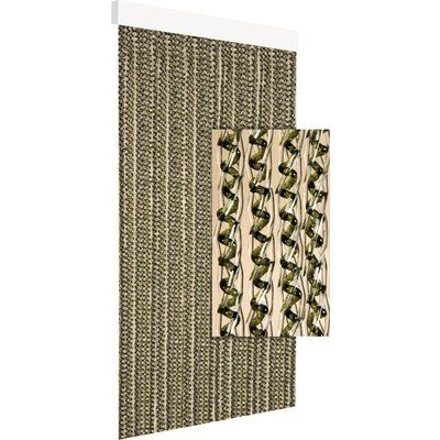 Závěs do dveří ASTRO 90x210 cm olive – Hledejceny.cz