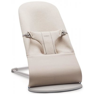BabyBjörn Bouncer Bliss 3D Jersey světle béžová – Hledejceny.cz