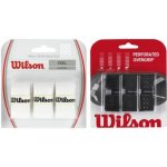 Wilson Pro overgrip Perforated 3ks bílá – Sleviste.cz