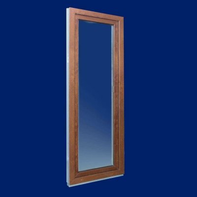 DOMO-OKNA Balkonové dveře jednokřídlé zlatý dub/bílá pravé 65 x 210 cm – Hledejceny.cz