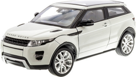 Welly Land Rover 2011 Evoque Bílý 1:24