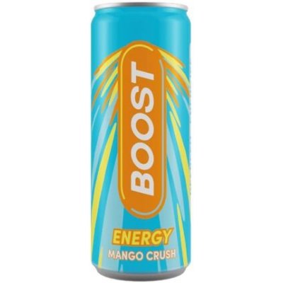 Boost Energy energetický nápoj s příchutí manga PM 250 ml – Hledejceny.cz