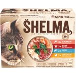 Shelma bezobilné dušené filetky výběr z masa a ryb 12 x 85 g – Zboží Mobilmania