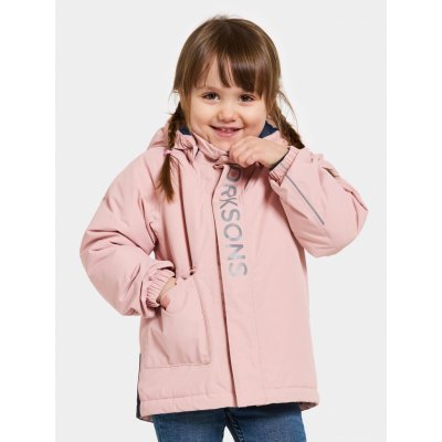 Didriksons Dětská zimní bunda Talvi Dusty Pink 308 – Hledejceny.cz