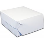 Dortová krabička na výslužku bílá 14 x 14 x 9 cm [1 ks] (71705.21-E11D) – Sleviste.cz