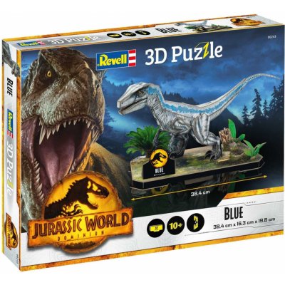 Revell 3D Puzzle Jurský svět Blue, 58 ks – Zbozi.Blesk.cz