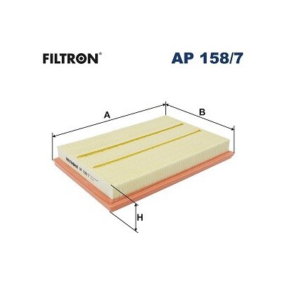 Vzduchový filtr FILTRON AP 158/7 – Hledejceny.cz