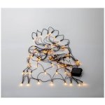 Eglo 411077 LED Venkovní vánoční řetěz AKKU 160xLED 11,2 m teplá bílá IP44 EG411077 – Hledejceny.cz