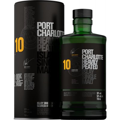 Bruichladdich Port Charlotte 10y 50% 0,7 l (holá láhev) – Zboží Mobilmania
