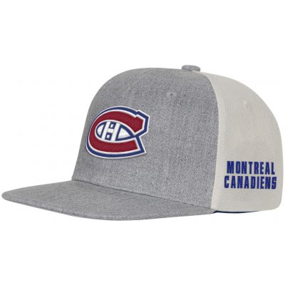 NHL Outerstuff Montreal Canadiens Ace In The Hole Flatbrim Snapb JR šedá – Zboží Dáma