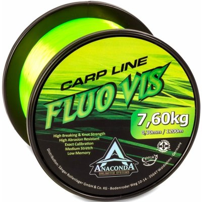 Saenger Anaconda Fluo Vis 1200 m 0,3 mm – Zbozi.Blesk.cz