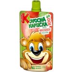 KUBÍK 100% ovoc.kapsička broskev mrkev jablko 100 g – Sleviste.cz