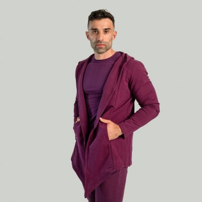 STRIX Kardigán Hoodie plum