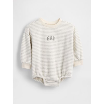 GAP Baby body s logem Bílá – Zboží Mobilmania
