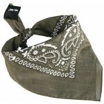 Šátek bandana western olivový – Zboží Dáma
