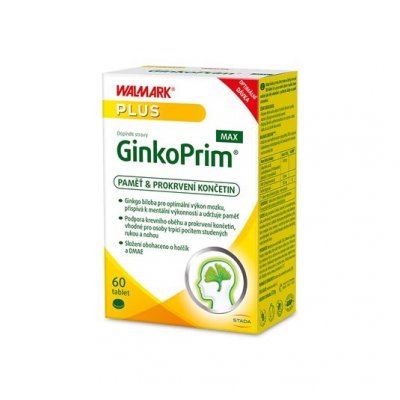 Walmark Ginkoprim Max 60 tablet – Hledejceny.cz