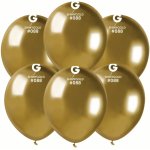 Gemar #088 Balónek SHINY 13 cm 5 zlatý – Zboží Dáma