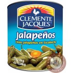 Clemente Jacques Jalapeno papričky celé 2,8kg – Zboží Dáma