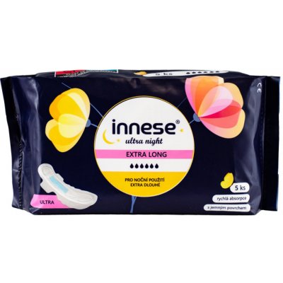 innese ULTRA NIGHT hygienické vložky s křidélky 5 ks – Sleviste.cz