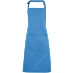 Premier Workwear Kuchyňská zástěra s laclem a kapsou Safírová modrá – Zbozi.Blesk.cz