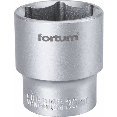 Hlavice nástrčná 1/2", 30mm, L 44mm FORTUM – Zboží Mobilmania