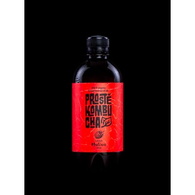 Prostě Kombucha BIO Černý čaj s příchutí malina 400 ml – Zbozi.Blesk.cz