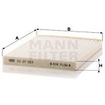 MANN-FILTER Filtr, vzduch v interiéru CU27003 – Hledejceny.cz