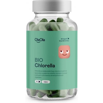 OlaOla BIO Chlorella pro pročištění těla 90 kapslí – Hledejceny.cz