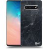 Pouzdro a kryt na mobilní telefon Samsung Picasee Ultimate Case Samsung Galaxy S10 Plus Black marble