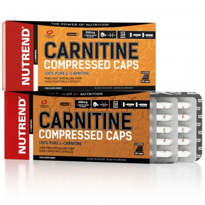 NUTREND Carnitine compressed 120 kapslí – Zboží Mobilmania