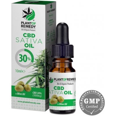 Plant of Remedy olivový 30% CBD olej 10 ml – Hledejceny.cz