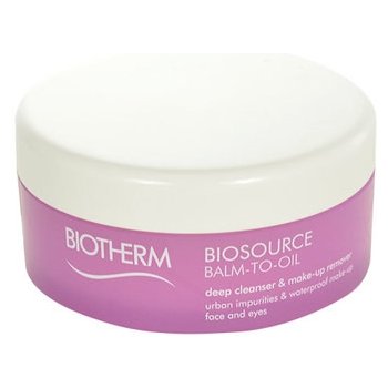 Biotherm hloubkově čistící odličovač make-upu Biosource Balm-To-Oil Deep Cleanser & Make-Up Remover 100 ml