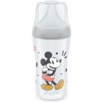 Nuk Perfect Match Mickey kojenecká láhev Mouse s teplotou Control šedá 260 ml – Zboží Mobilmania