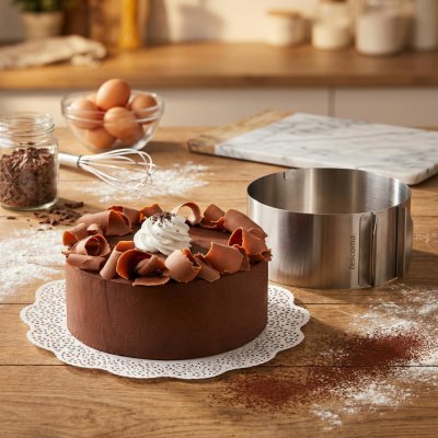 Tescoma nastavitelná forma na dort kulatá Delícia 16-30cm – Sleviste.cz