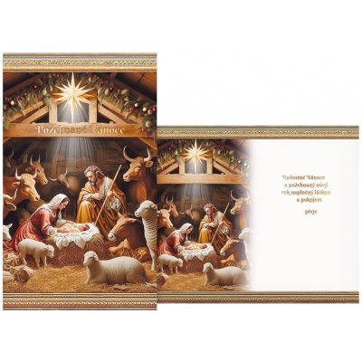 MFP Přání Vánoční - Požehnané Vánoce – Sleviste.cz