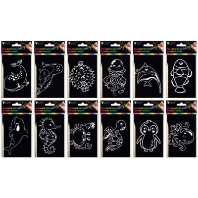 Anděl Škrabací obrázky 10 5 x 15 5 cm moře – Zboží Dáma