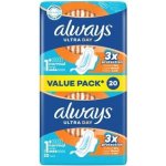 Always Hygienické Vložky Ultra Day Normal Velikost 1 Křidélka 20 ks – Zboží Mobilmania