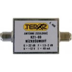 TEROZ Anténní zesilovač 408X, UHF, G22dB, F1,5dB, U99dBµV, F-F – Sleviste.cz