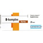 Generica B-Komplex Forte plus 20 tablet – Hledejceny.cz