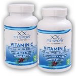 FitSport Nutrition 2x Vitamin C 1000 mg with Rose Hips 120 vege tablet – Hledejceny.cz