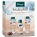 Kneipp Zimní péče sprchový gel 75 ml + pěna do koupele 100 ml + krém na ruce 75 ml dárková sada – Zboží Mobilmania