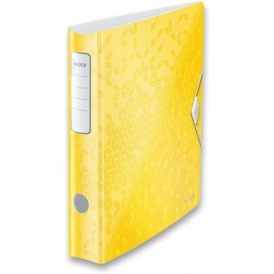 Leitz Pákový pořadač Wow A4 5 cm žlutý – Zboží Mobilmania