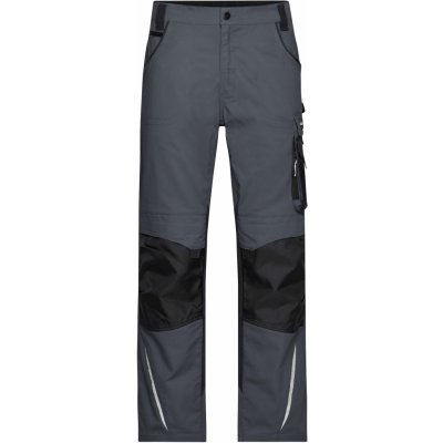 James & Nicholson Workwear Pracovní kalhoty Carbon šedá – Hledejceny.cz